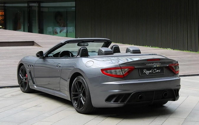 Maserati GranCabrio cena 329900 przebieg: 49300, rok produkcji 2013 z Kleczew małe 781